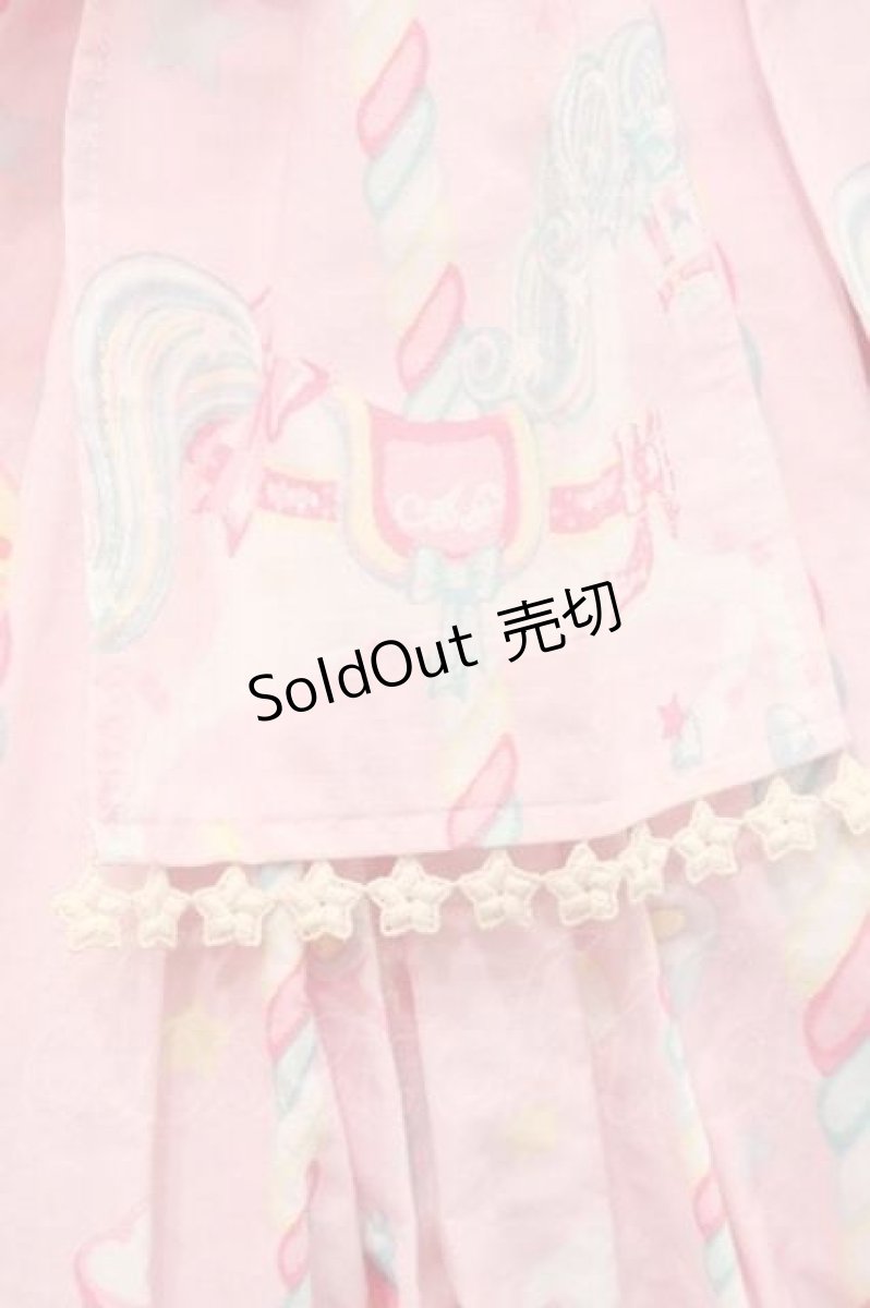 画像4: Angelic Pretty / Sugary Carnivalジャンパースカート  ピンク I-25-11-15-043-AP-OP-SA-ZI (4)
