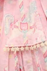 画像4: Angelic Pretty / Sugary Carnivalジャンパースカート  ピンク I-25-11-15-043-AP-OP-SA-ZI (4)