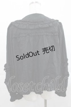 画像2: Angelic Pretty / Charming Frillブラウス(無地)  黒 I-25-11-15-005-AP-BL-SA-ZI