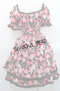 画像2: BABY,THE STARS SHINE BRIGHT / スウィートクッキーアリスワンピース  黒Ｘピンク I-25-11-15-044-BA-OP-SA-ZI