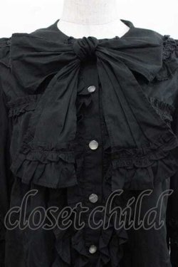 画像4: Angelic Pretty / Charming Frillブラウス(無地)  黒 I-25-11-15-005-AP-BL-SA-ZI
