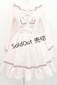 funny fairy / シャンティーセーラーワンピース  ピンク I-25-11-15-048-LO-OP-SA-ZI