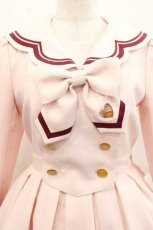 画像3: funny fairy / シャンティーセーラーワンピース  ピンク I-25-11-15-048-LO-OP-SA-ZI (3)