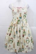 Emily Temple cute / Swan Perfumeキャミソールワンピース  アイボリー I-25-11-15-053-ET-OP-SA-ZI
