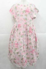 Jane Marple Dans Le Salon / La vie en roseタブリエドレス  ピンク I-25-11-15-055-JM-OP-SA-ZI