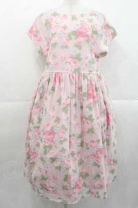 Jane Marple Dans Le Salon / La vie en roseタブリエドレス  ピンク I-25-11-15-055-JM-OP-SA-ZI