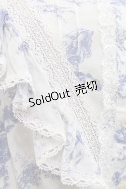 画像4: Jane Marple / A day in JouyのAgathaドレス  白Ｘ青 I-25-11-15-056-JM-OP-SA-ZI