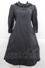 Jane Marple / レースワンピース M ブラック I-25-11-15-059-JM-OP-SA-ZI