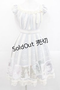 Secret Honey / 切り絵 絵本ワンピース(ディズニー・ヒロインver)  サックス I-25-11-15-061-CA-OP-SA-ZI