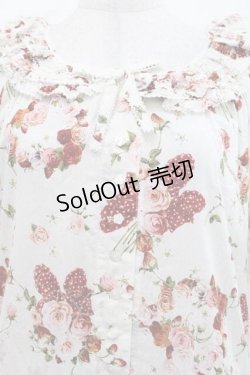 画像4: PINK HOUSE / リボンブーケプリントミディワンピース  アイボリー I-25-11-15-068-LO-OP-SA-ZI