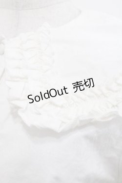 画像3: merry jenny / フリルカラーパフスリーブブラウス  ホワイト I-25-11-15-001-LO-BL-SA-ZI