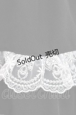 画像4: DearMyLoveEmily / ミルフィーユフリルスカート M 黒Ｘ白 I-25-11-15-079-LO-SK-SA-ZI