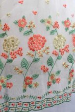 画像3: Jane Marple Dans Le Salon / 刺繍チュールスカート  ベージュ I-25-11-15-080-JM-SK-SA-ZI (3)
