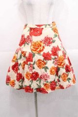 Jane Marple Dans Le Salon / ローズ切替スカート  アイボリー I-25-11-15-082-JM-SK-SA-ZI