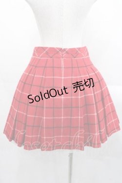 画像2: Jane Marple / チェックスカート M レッド I-25-11-15-083-JM-SK-SA-ZI