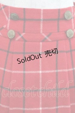 画像3: Jane Marple / チェックスカート M レッド I-25-11-15-083-JM-SK-SA-ZI