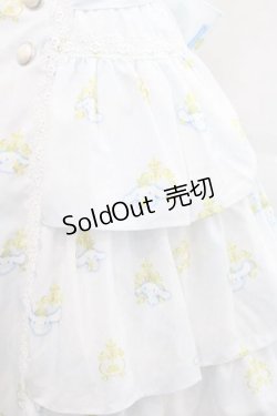 画像4: MIHO MATSUDA / [CINNAMOROLLコラボ]スカート・ジュエル  サックス I-25-11-15-084-GO-SK-SA-ZI