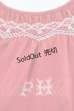 画像3: PINK HOUSE / PH刺繍半袖カットソー  赤Ｘピンク I-25-11-15-021-LO-TO-SA-ZT198
