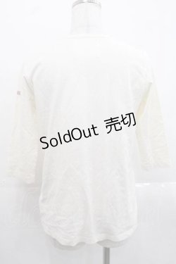 画像2: PINK HOUSE / チェックくまカットソー  アイボリー I-25-11-15-024-LO-TO-SA-ZI