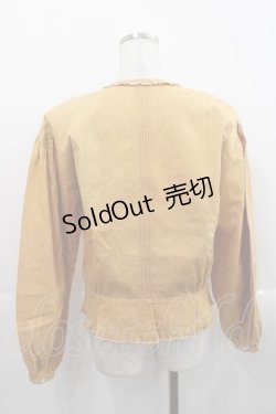 画像2: PINK HOUSE / フロントピンタックリボンブラウス  カラシ I-25-11-15-026-LO-BL-SA-ZI