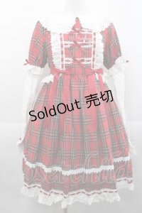中国ロリータ【小能熊】（海外ロリータブランド） / Laura Doll ワンピース M レッド I-25-11-18-038-LO-OP-SA-ZI