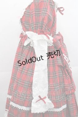 画像4: 中国ロリータ【小能熊】（海外ロリータブランド） / Laura Doll ワンピース M レッド I-25-11-18-038-LO-OP-SA-ZI