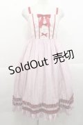 Cute.Q / Jenny's dresserジャンパースカート S ピンク I-25-11-18-039-EL-OP-SA-ZI