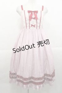 Cute.Q / Jenny's dresserジャンパースカート S ピンク I-25-11-18-039-EL-OP-SA-ZI