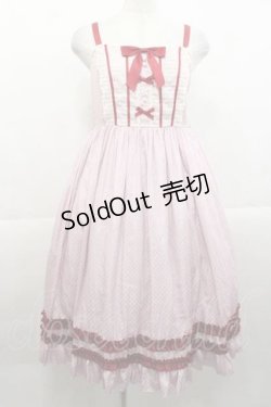 画像1: Cute.Q / Jenny's dresserジャンパースカート S ピンク I-25-11-18-039-EL-OP-SA-ZI