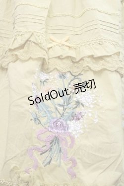 画像5: Surfacespell（海外ロリータブランド） / A Bank Where The Wild Thyme Blows 前開きワンピース  イエロー I-25-11-18-040-LO-OP-SA-ZI