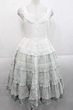 画像1: ThinkFly×Icing Utopia（海外ロリータブランド） / -Hear the Wind Sing- Vintage Classic Lolita  0 ミント I-25-11-18-044-LO-OP-SA-ZI