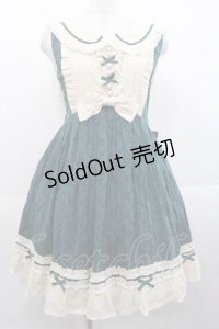 北端晨曦(Aurora Borealis)（海外ロリータブランド） / 薔薇圓舞曲セーラージャンパースカート S グリーン I-25-11-18-045-LO-OP-SA-ZI