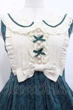 画像3: 北端晨曦(Aurora Borealis)（海外ロリータブランド） / 薔薇圓舞曲セーラージャンパースカート S グリーン I-25-11-18-045-LO-OP-SA-ZI