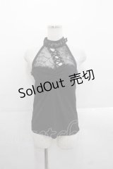 Qutie Frash / ホルターキャミソール  黒 I-25-11-18-009-QU-TO-SA-ZI