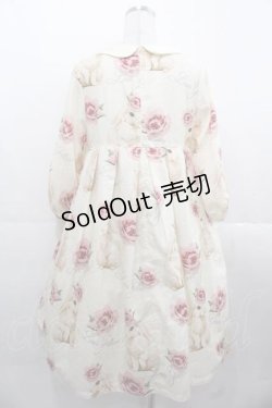 画像2: Leur Getter / Rose Rabbit袖付ワンピース M アイボリー I-25-11-18-051-LU-OP-SA-ZI