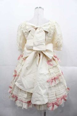 画像2: Bear's Dinner（海外ロリータブランド） / 塔莉ワンピース S アイボリー×ピンク I-25-11-18-056-LO-OP-SA-ZI