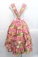 画像2: Melody BasKet / Fruits BasKetサロペットスカート M レッド I-25-11-18-058-LO-SK-SA-ZI (2)