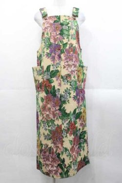 画像1: merry jenny / flowerジャガードジャンスカ  ベージュ I-25-11-18-060-LO-OP-SA-ZI