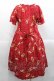 画像2: PINK HOUSE / チェリー&ハットプリントワンピース  レッド I-25-11-18-063-LO-OP-SA-ZI (2)