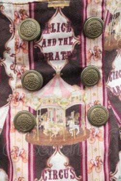 画像3: ALICE and the PIRATES / レジメンタルカルーセル柄スカート   I-25-11-18-066-PA-SK-SA-ZI