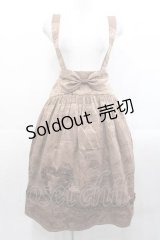 榛果可可花束(BacioBouquet)（海外ロリータブランド） / My Sweetie Coco 2wayサスペンダースカート M ブラウン I-25-11-18-069-LO-SK-SA-ZI