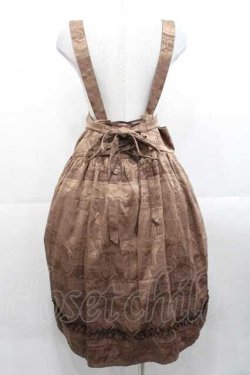 画像2: 榛果可可花束(BacioBouquet)（海外ロリータブランド） / My Sweetie Coco 2wayサスペンダースカート M ブラウン I-25-11-18-069-LO-SK-SA-ZI