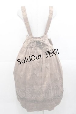 画像2: 榛果可可花束(BacioBouquet)（海外ロリータブランド） / My Sweetie Coco 2wayサスペンダースカート M ブラウン I-25-11-18-069-LO-SK-SA-ZI