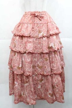 画像1: PINK HOUSE / バレリーナテディスカート  ピンク I-25-11-18-070-LO-SK-SA-ZI