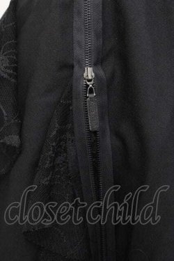 画像4: Qutie Frash / 龍プリントZIP蜘蛛の巣レーススカート  黒 I-25-11-18-073-QU-SK-SA-ZI