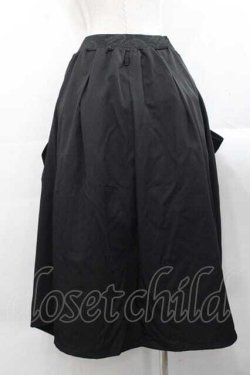 画像2: Qutie Frash / 袴ロングスカート  黒Ｘ赤 I-25-11-18-077-QU-SK-SA-ZI