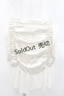 画像1: alice auaa / ギャザープリーツフリルスカート 3 クリーム I-25-11-18-078-AA-SK-SA-ZI