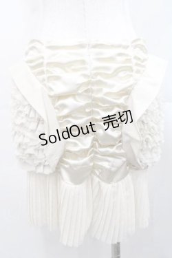 画像2: alice auaa / ギャザープリーツフリルスカート 3 クリーム I-25-11-18-078-AA-SK-SA-ZI