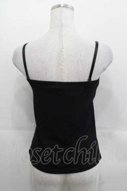 画像2: Qutie Frash / 龍プリントフロント編み下げキャミ  黒Ｘカーキ I-25-11-18-013-QU-TO-SA-ZI