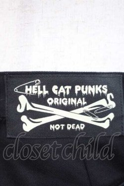 画像3: HELL CAT PUNKS / ZIPボンテージパンツ  黒 I-25-11-18-079-PU-PA-SA-ZI